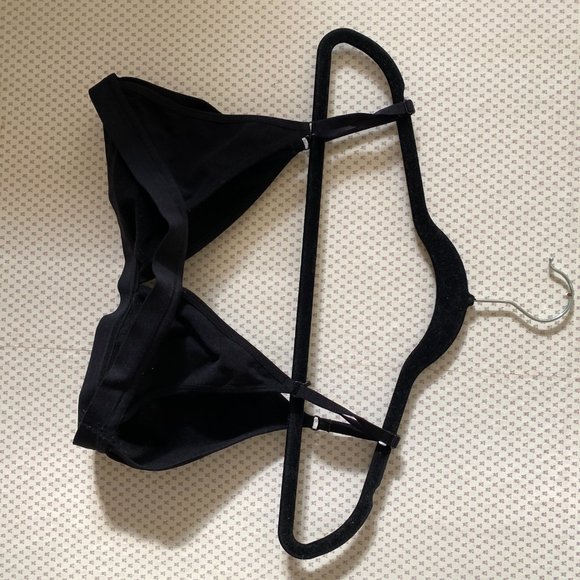 Noelle SculptKnit Graphic Bralette- bundle of black and teal - Picture 9 of 9